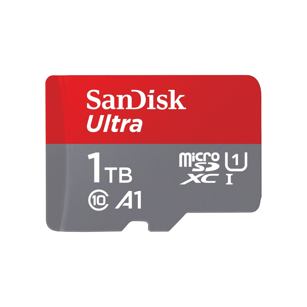 SanDisk Ultra microSDXC card + SD adapter, Memory card Full HD, up to 150 MB/s, For smartphones and Tablets, with A1 App Performance, UHS-I, Class 10, U1