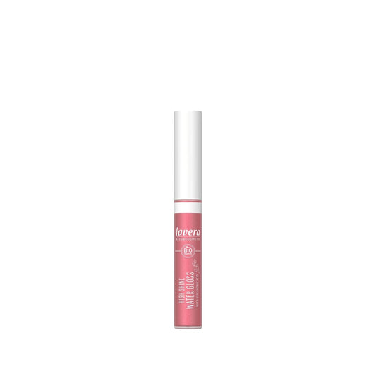 Lavera High Shine Water Lip Gloss - Pink Lagoon 04 |  Glamorous Shine, Lightweight Feel, Affordable Beauty
