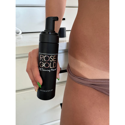 Rapid Rinse Self Tanning Mousse — Dark Neutral Bronze Whipped Foam