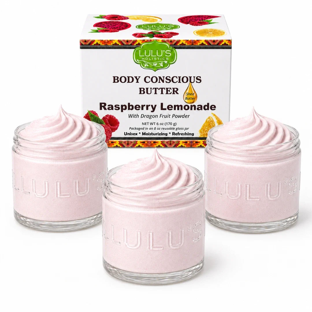 Raspberry Lemonade Whipped Body Butter – Nourishing, Skin-Softening Care