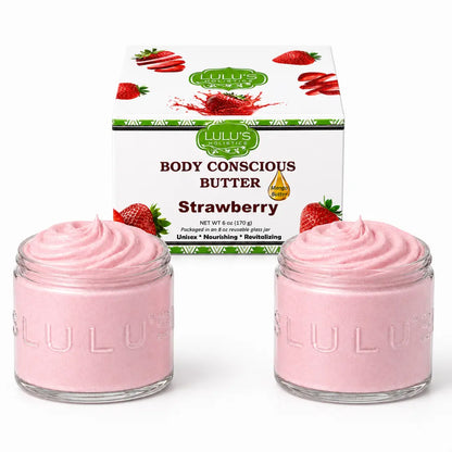 Raspberry Lemonade Whipped Body Butter – Nourishing, Skin-Softening Care