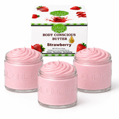 Raspberry Lemonade Whipped Body Butter – Nourishing, Skin-Softening Care