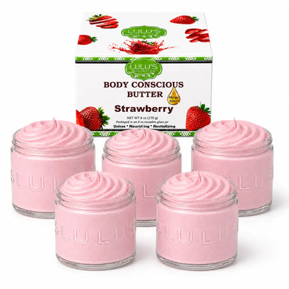 Raspberry Lemonade Whipped Body Butter – Nourishing, Skin-Softening Care